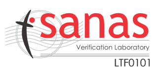SANAS Verification Laboratory LTF0101 accreditation logo